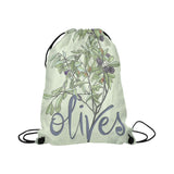 drawstring bag - OLIVES
